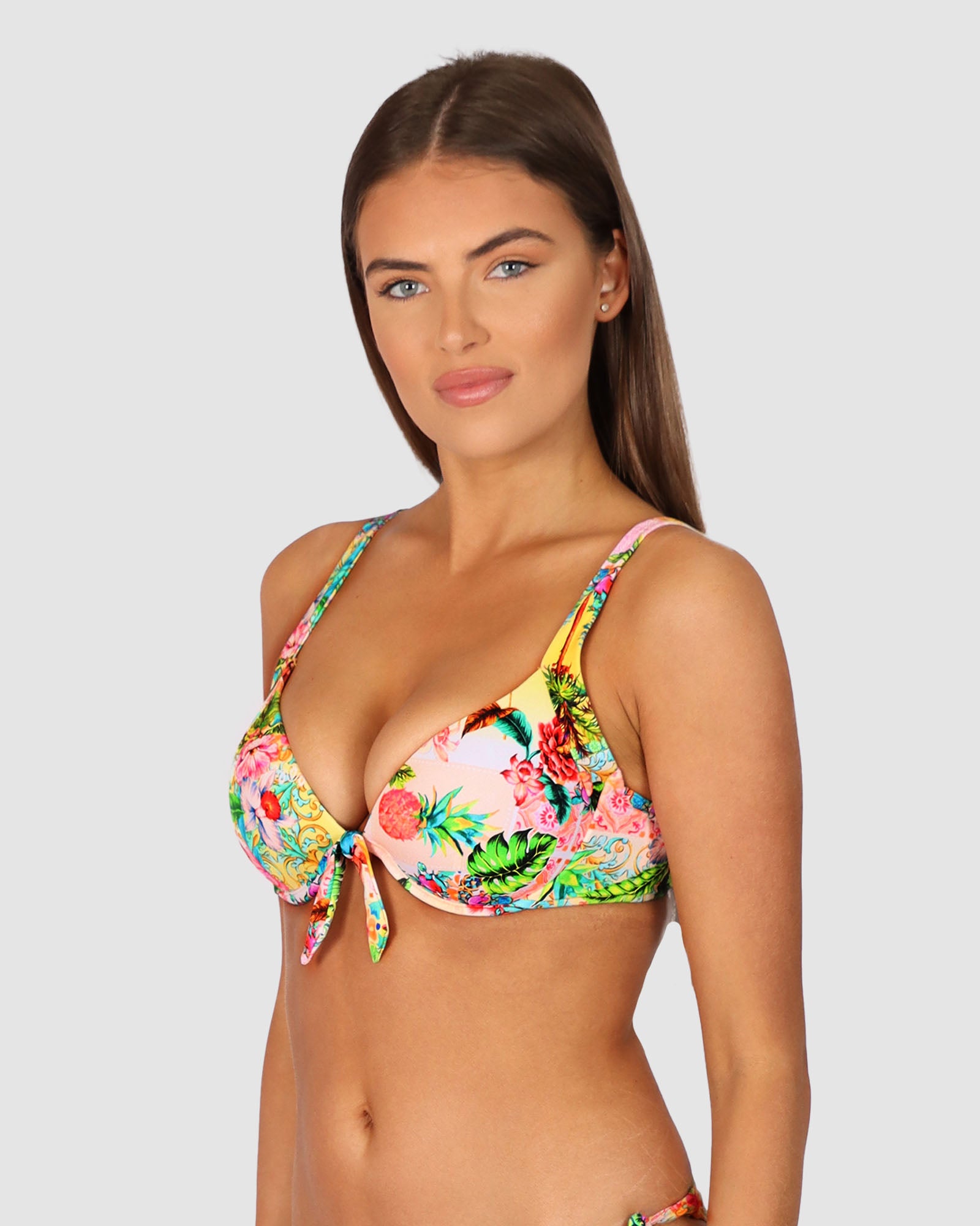 Sardinia Dream Support Booster Bikini Bra Top