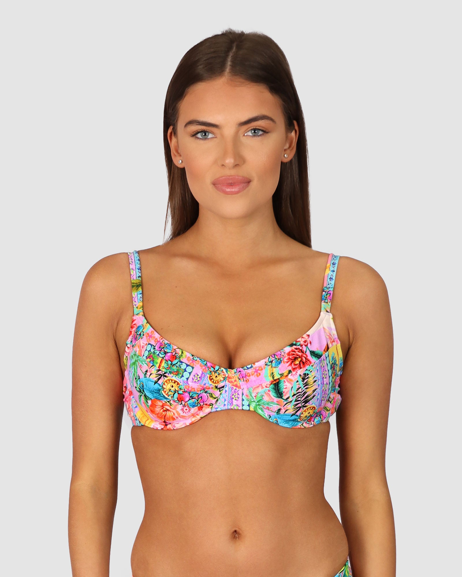 Sardinia D Cup Balconette Bikini Bra Top
