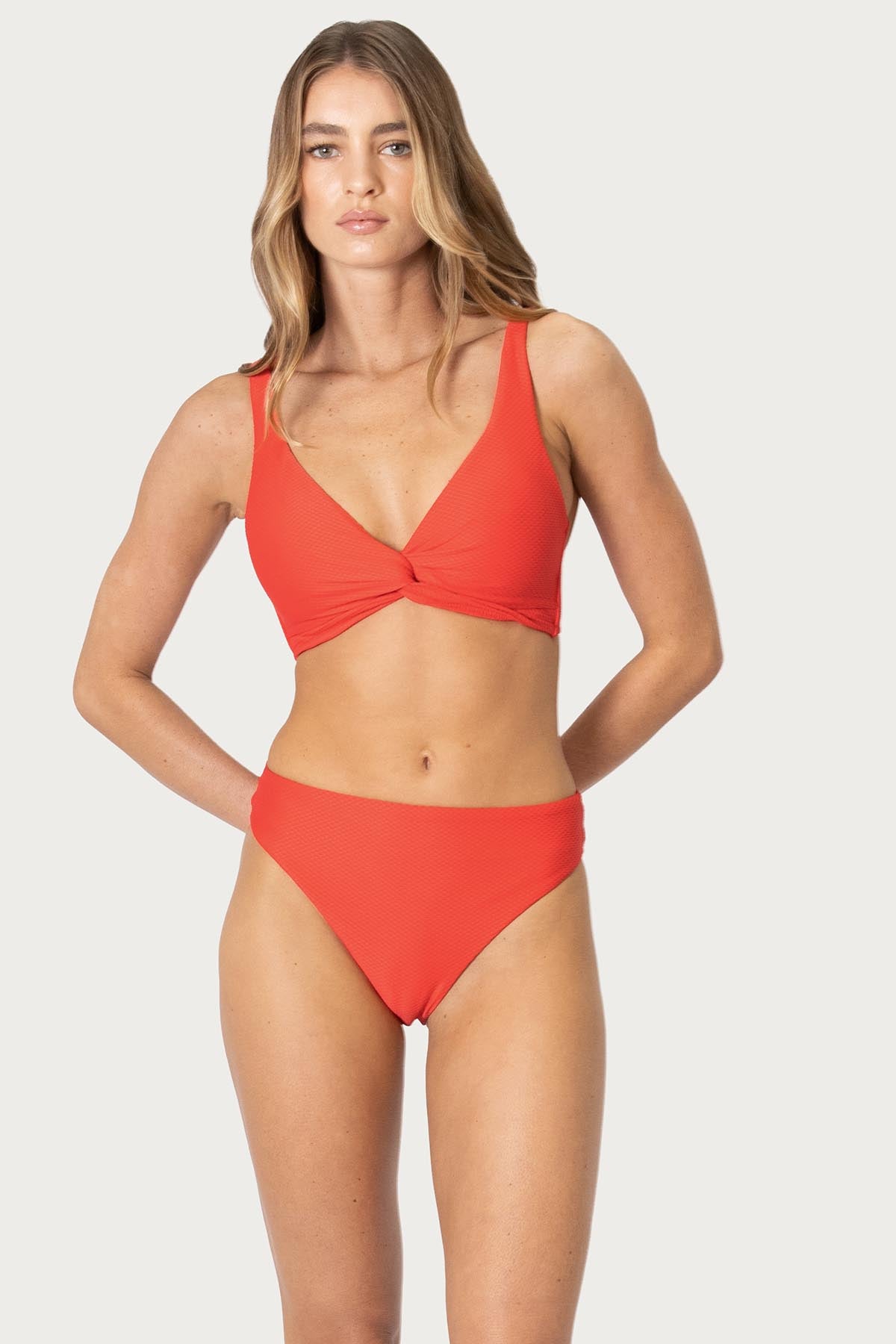 Rococco C/D Cup Twist Bikini Bra Top