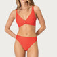Rococco C/D Cup Twist Bikini Bra Top