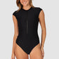 Rococco Zip Front Surfsuit Swimwear