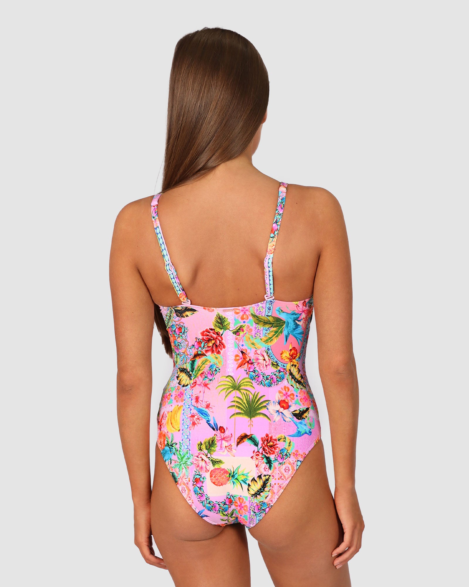 Sardinia C-DD Cup Twist Bralette One Piece Swimsuit