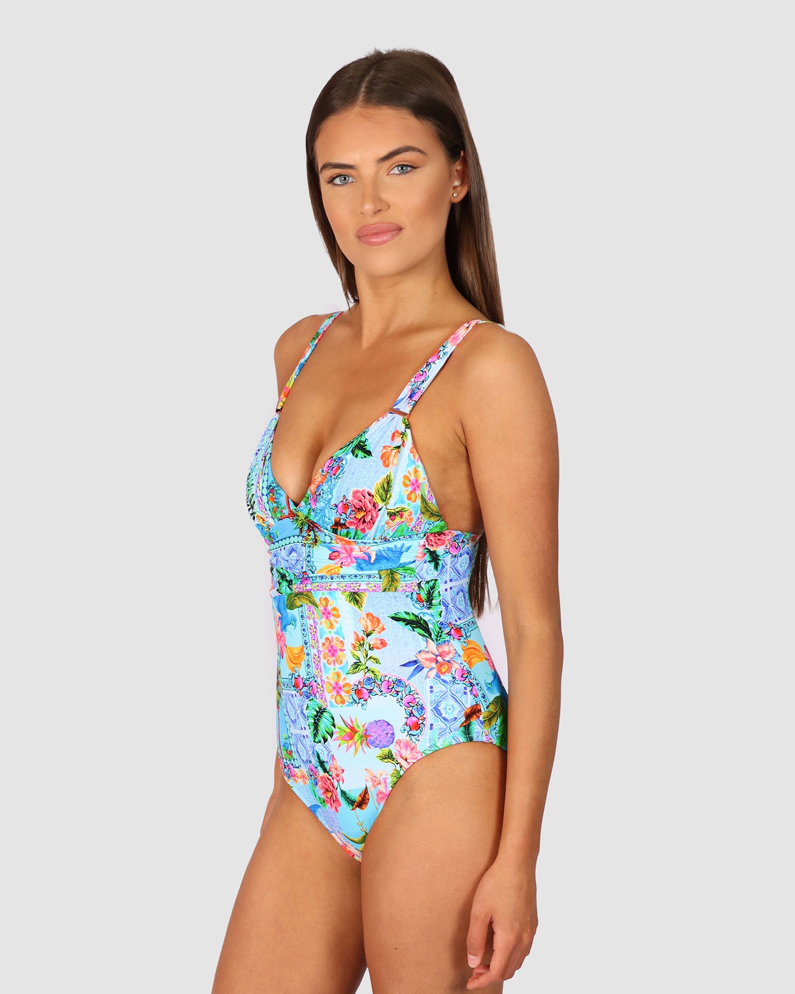 Sardinia Grecian One Piece Swimsuit