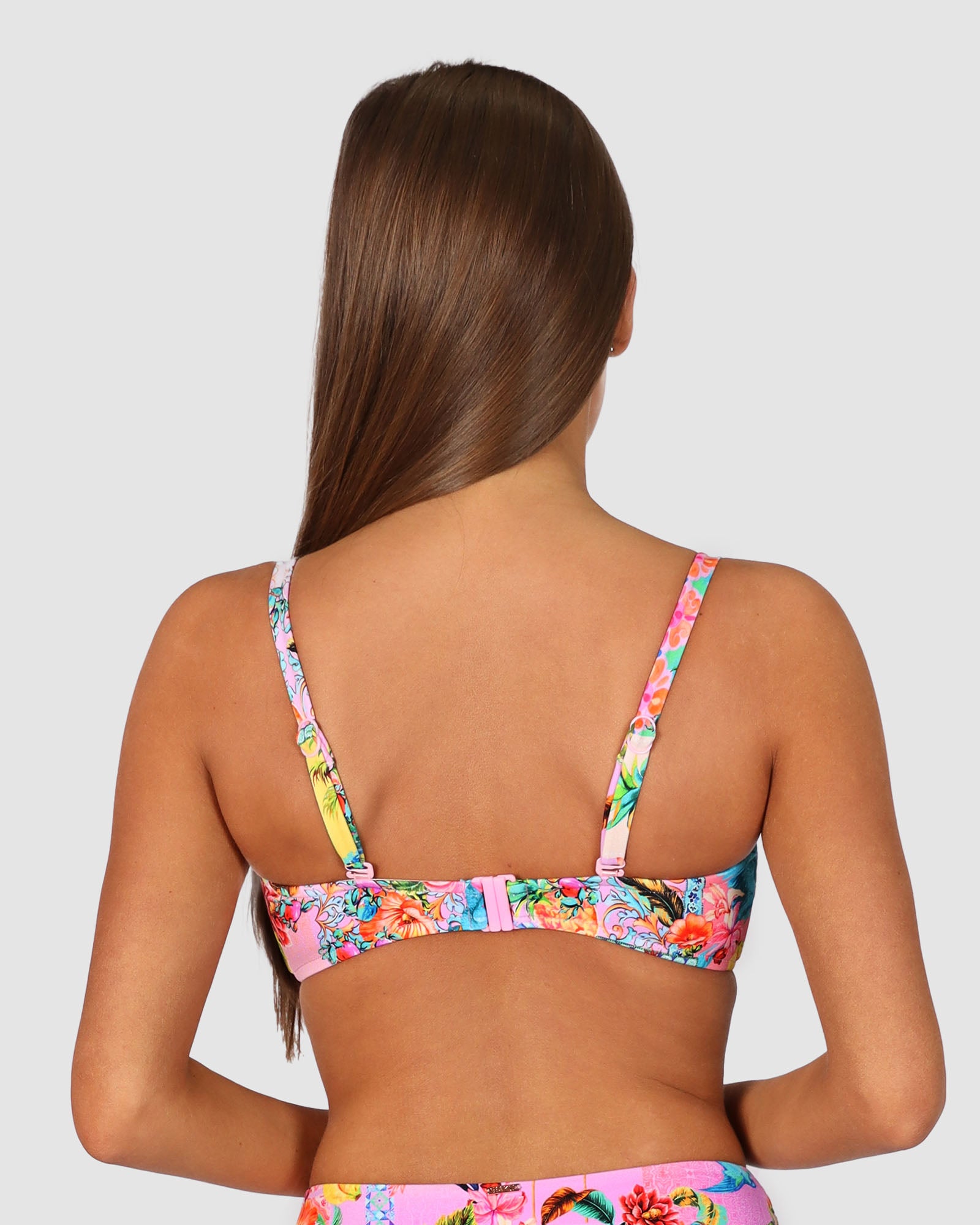 Sardinia D-DD Cup Twist Bandeau Bikini Bra Top