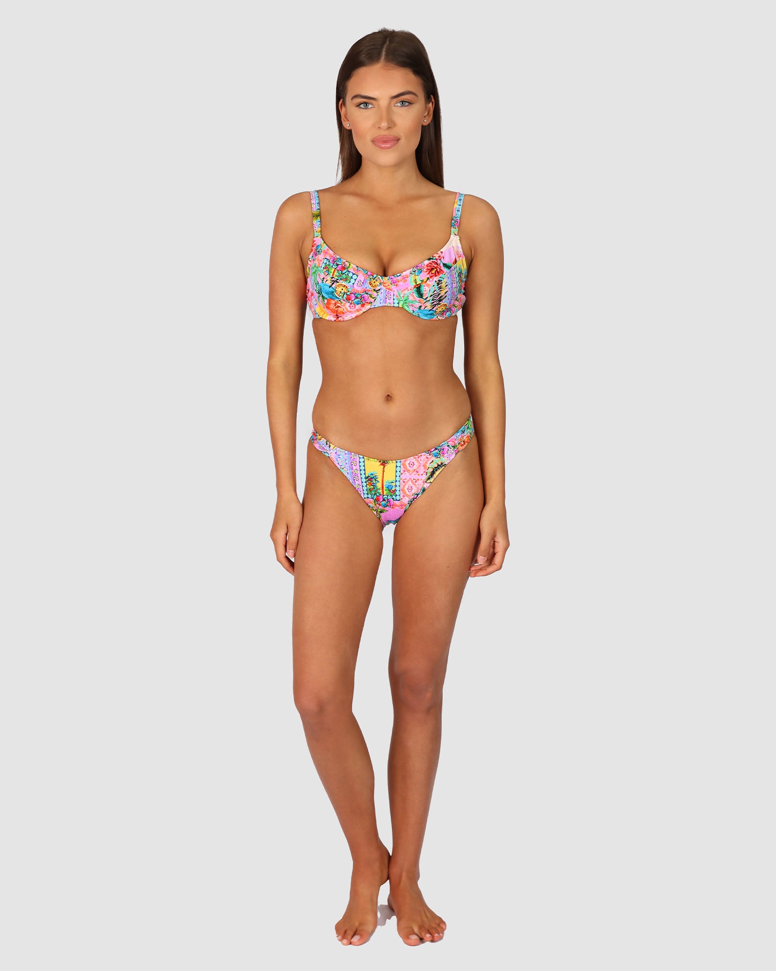 Sardinia D Cup Balconette Bikini Bra Top