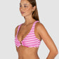 Capri C-D Cup Trim Bikini Bra Top