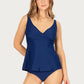Rococco Flared D/E Cup Wrap Singlet Top