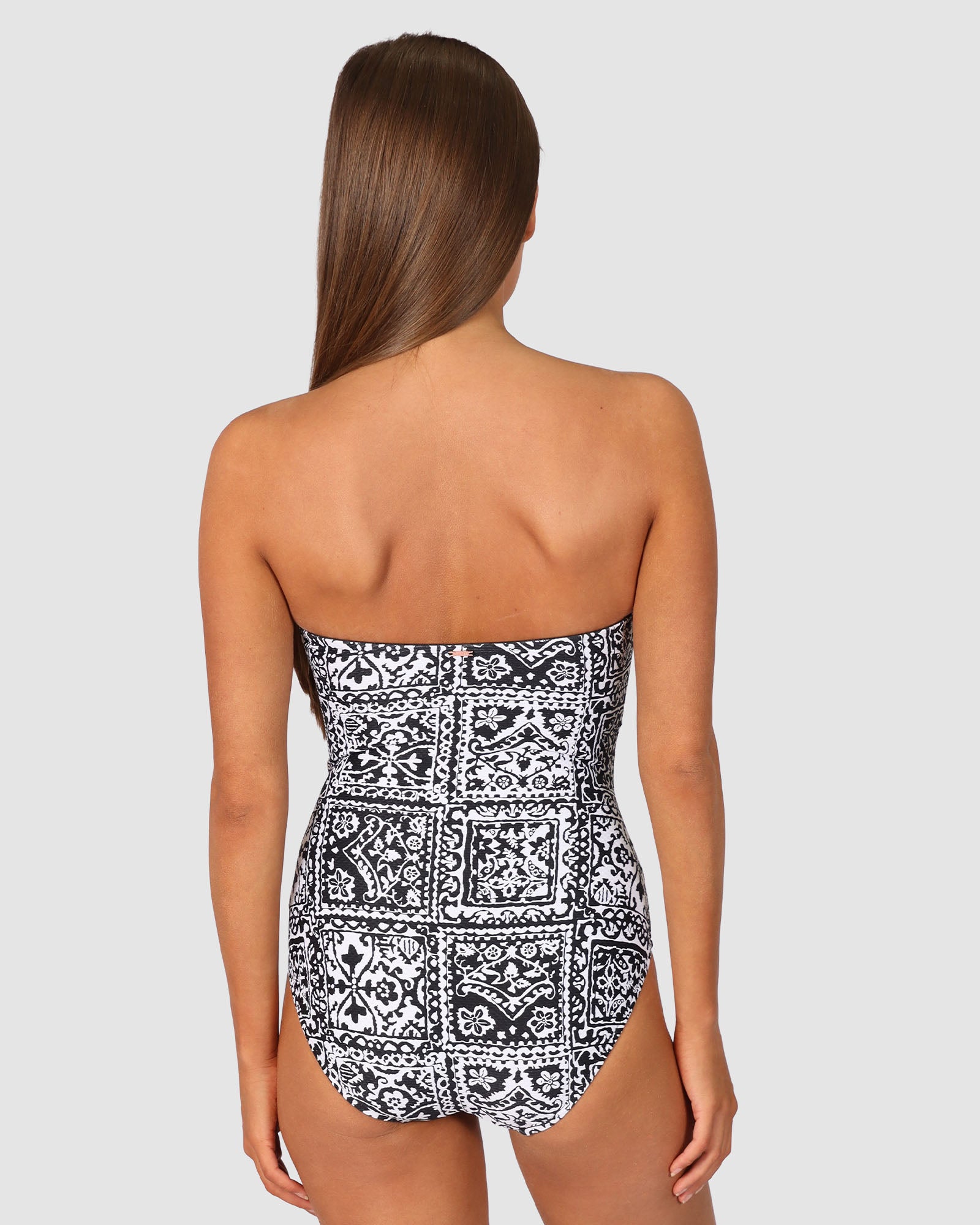 Havana Bandeau One Piece Swimsuit