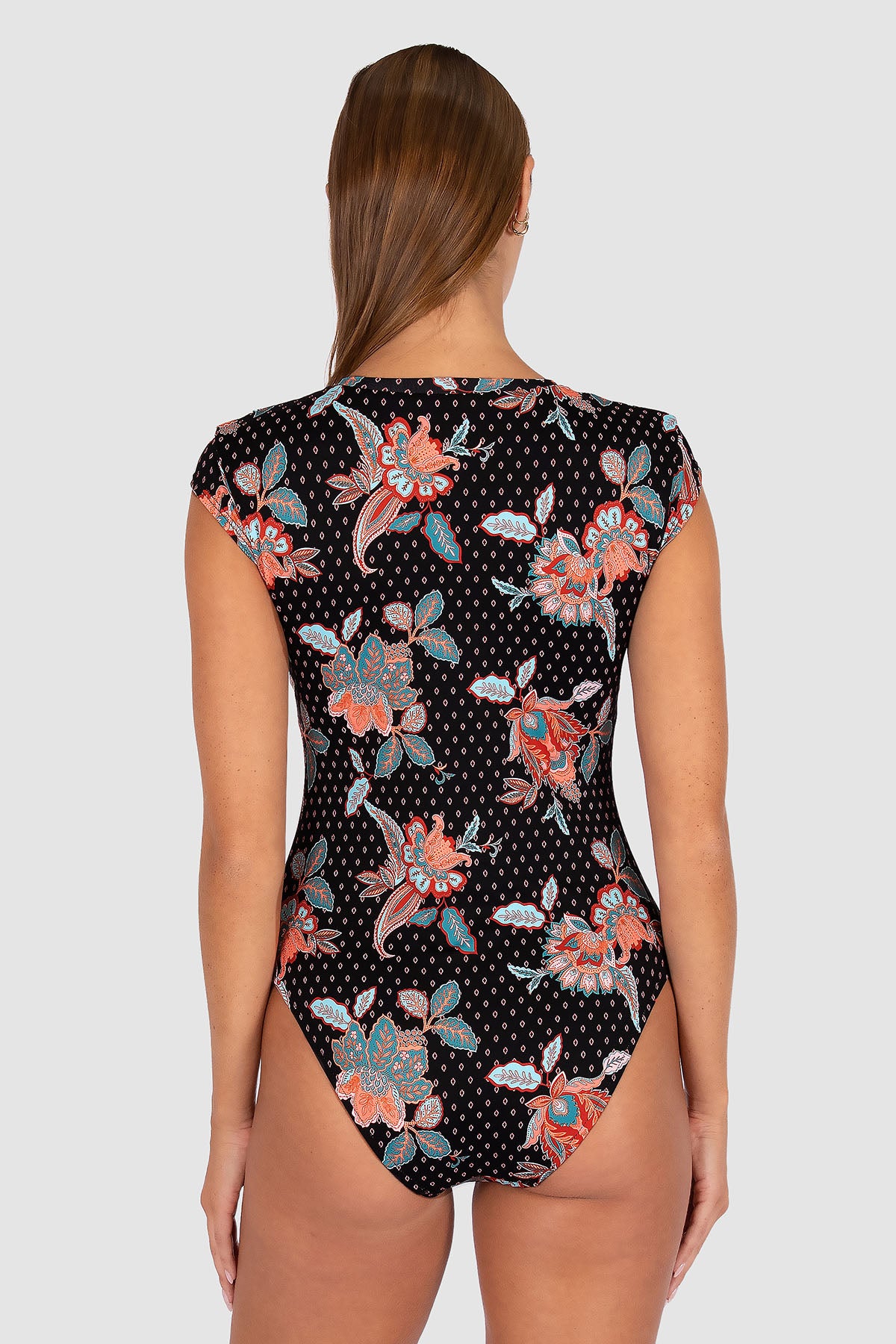 Spice Temple Zip Front Surfsuit Swimwear