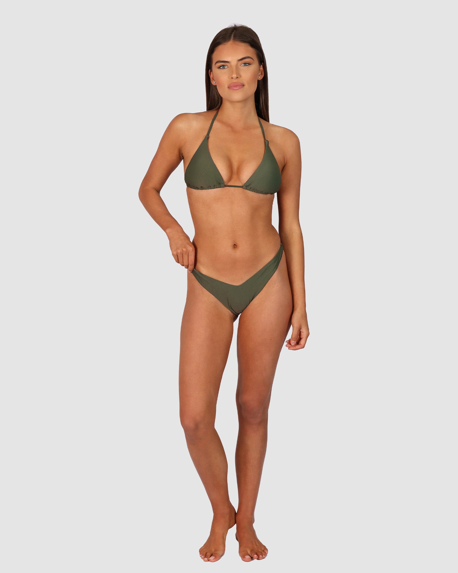 Rococco Slide Triangle Bikini Bra Top