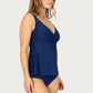 Rococco Flared D/E Cup Wrap Singlet Top