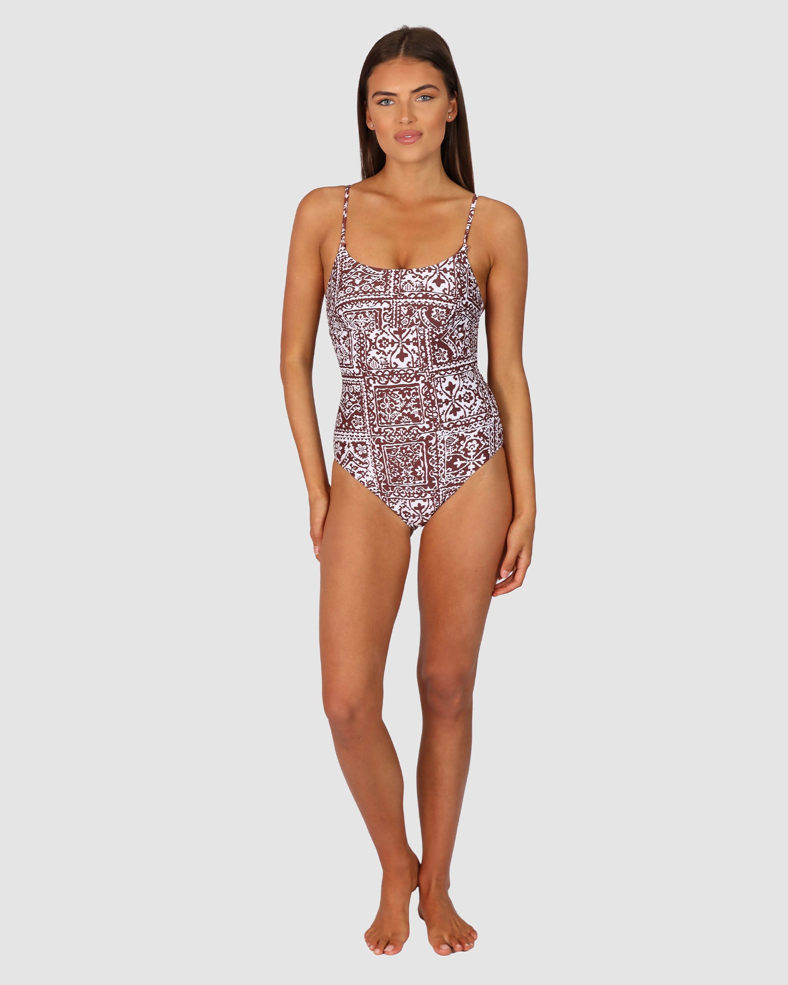 Havana Multi Fit Square One Piece Swimsuit