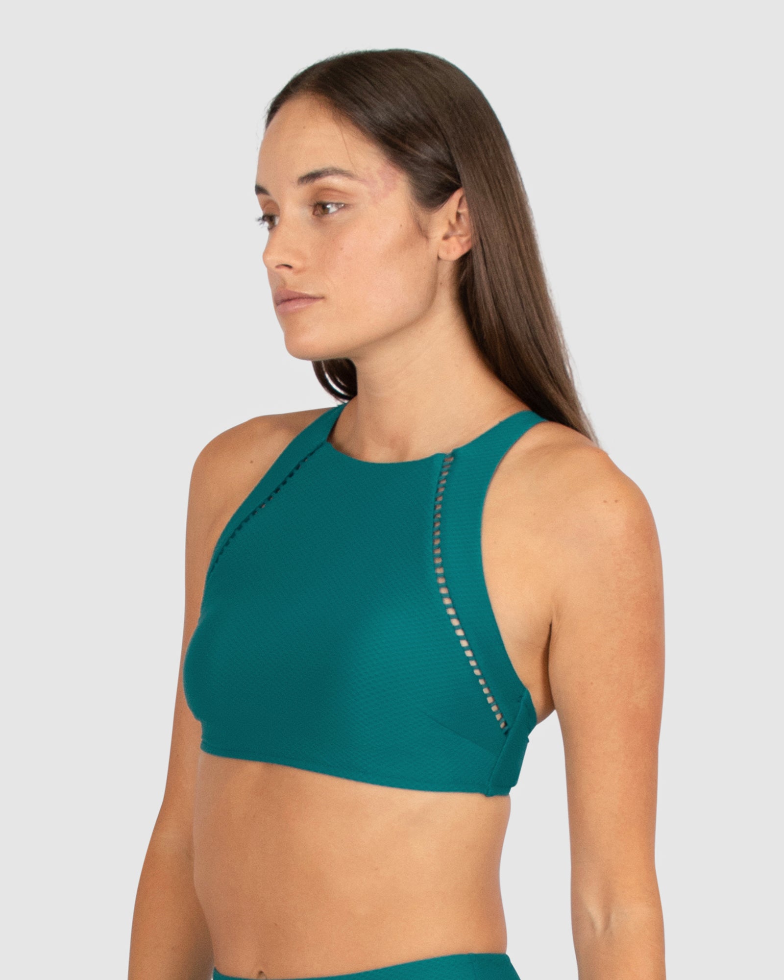 Rococco High Neck Bikini Bra Top