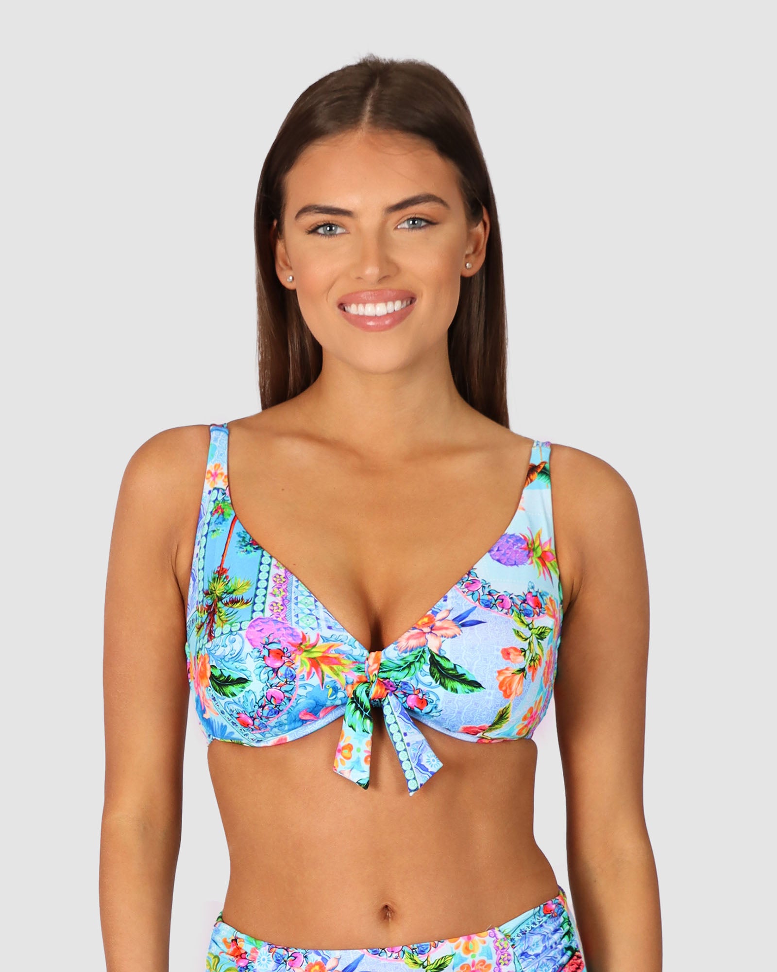 Sardinia F Cup Triangle Bikini Bra Top