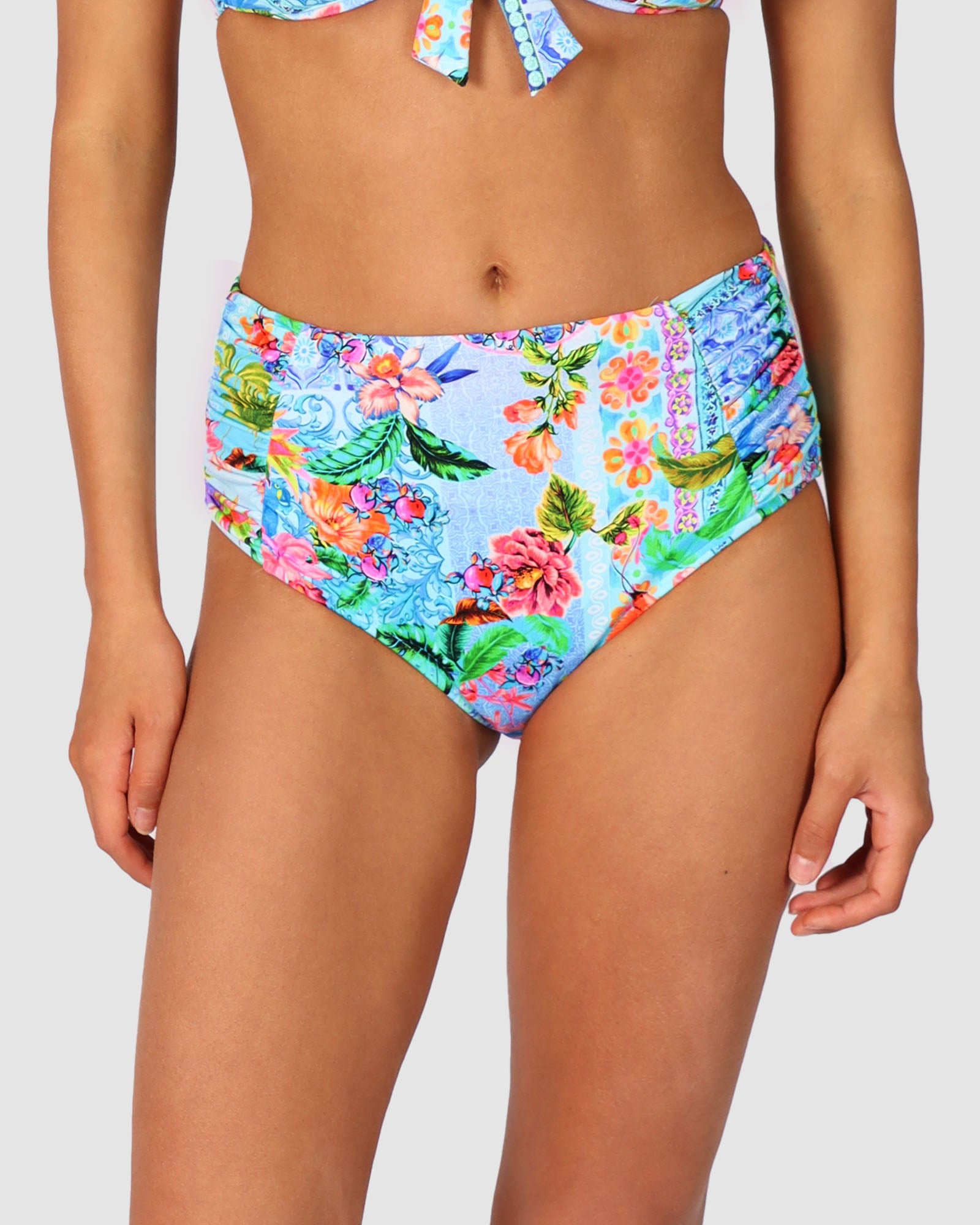 Sardinia High Waist Bikini Bottom