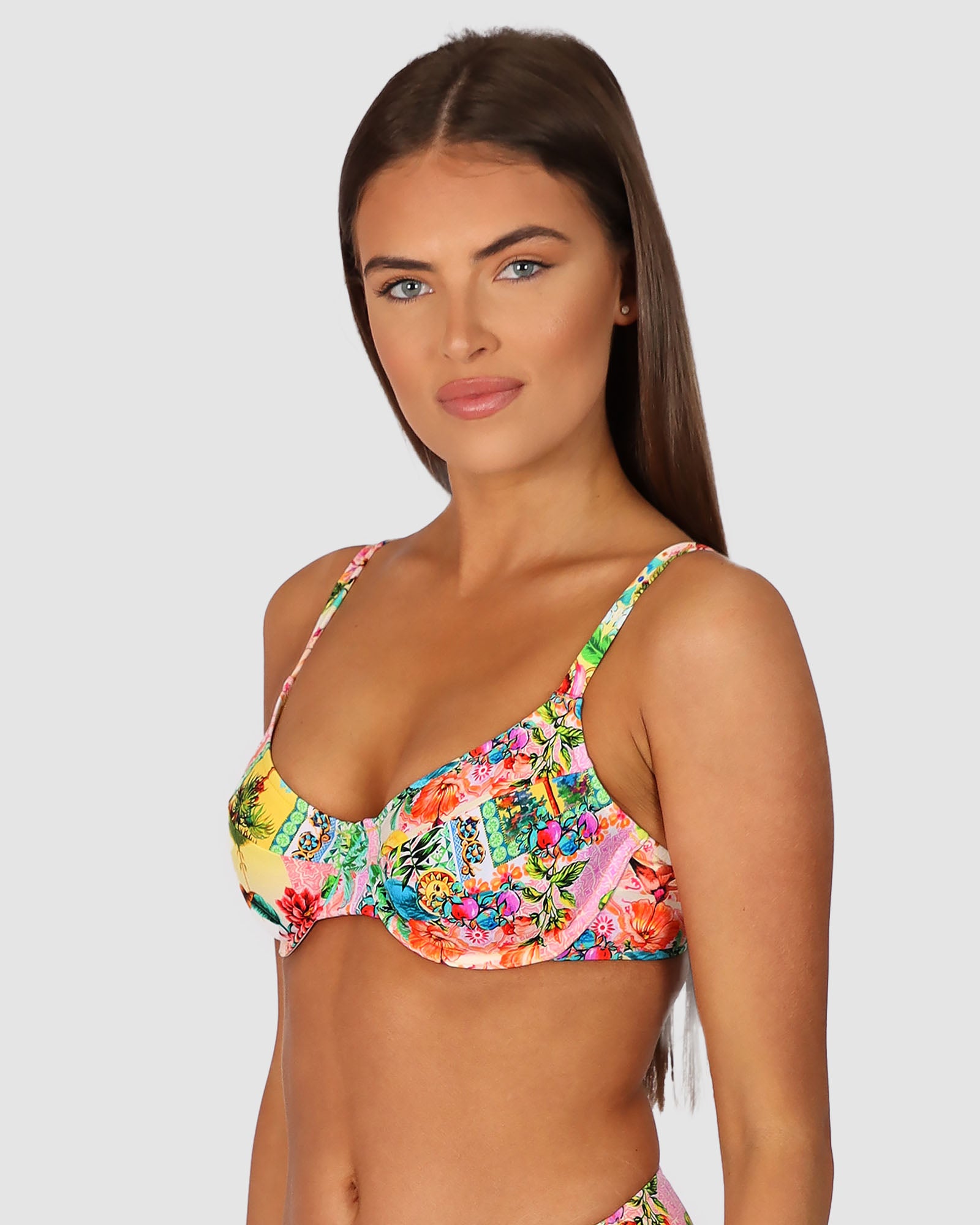 Sardinia D Cup Balconette Bikini Bra Top