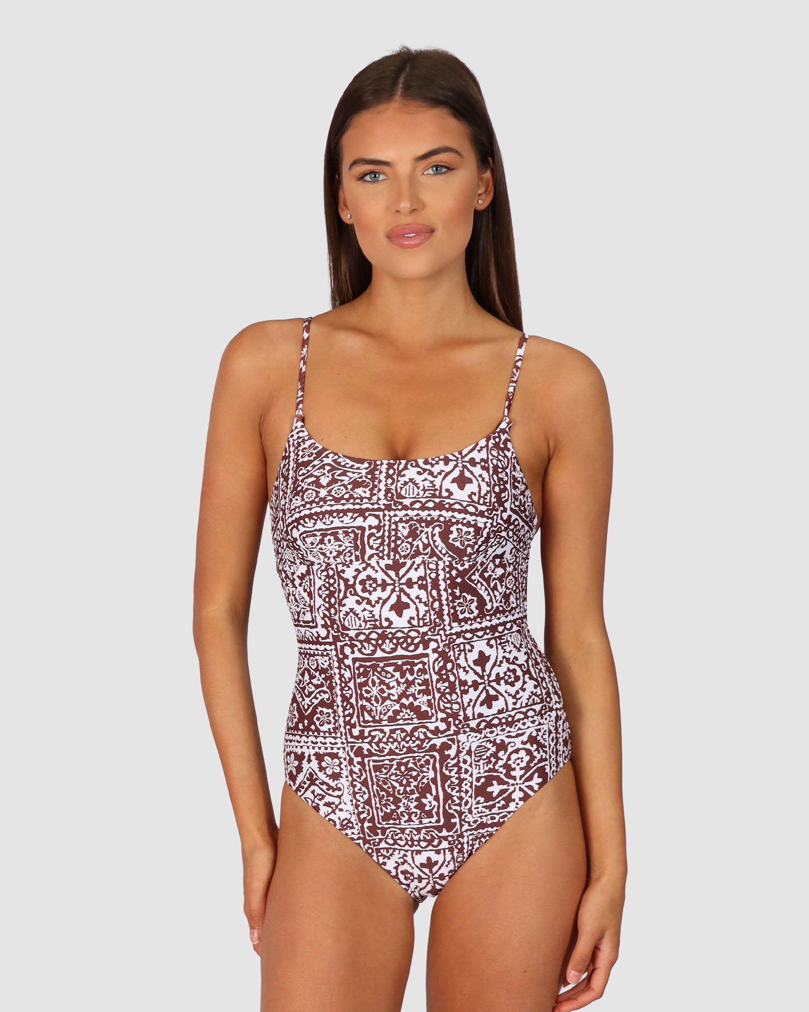 Havana Multi Fit Square One Piece Swimsuit