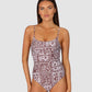 Havana Multi Fit Square One Piece Swimsuit