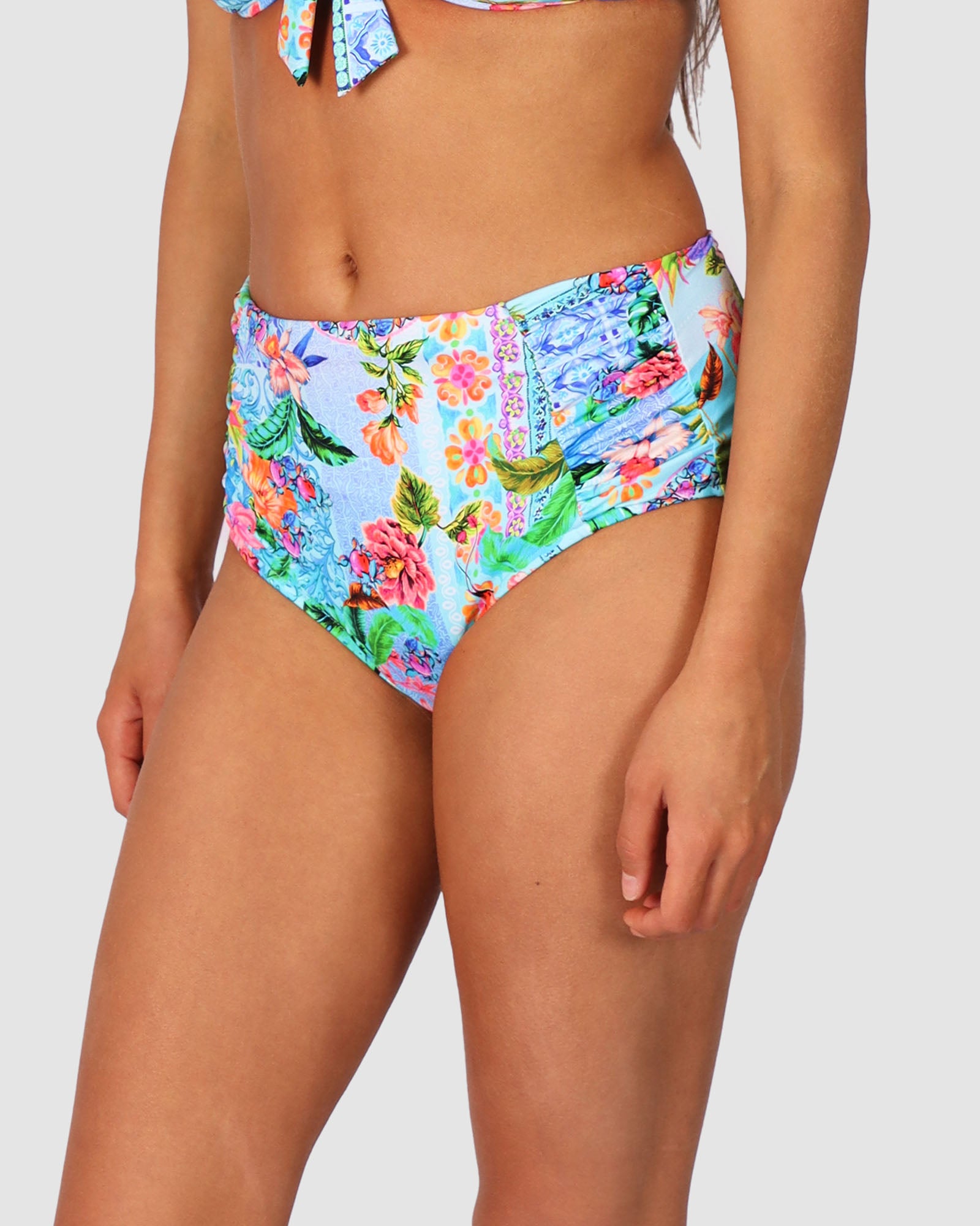 Sardinia High Waist Bikini Bottom