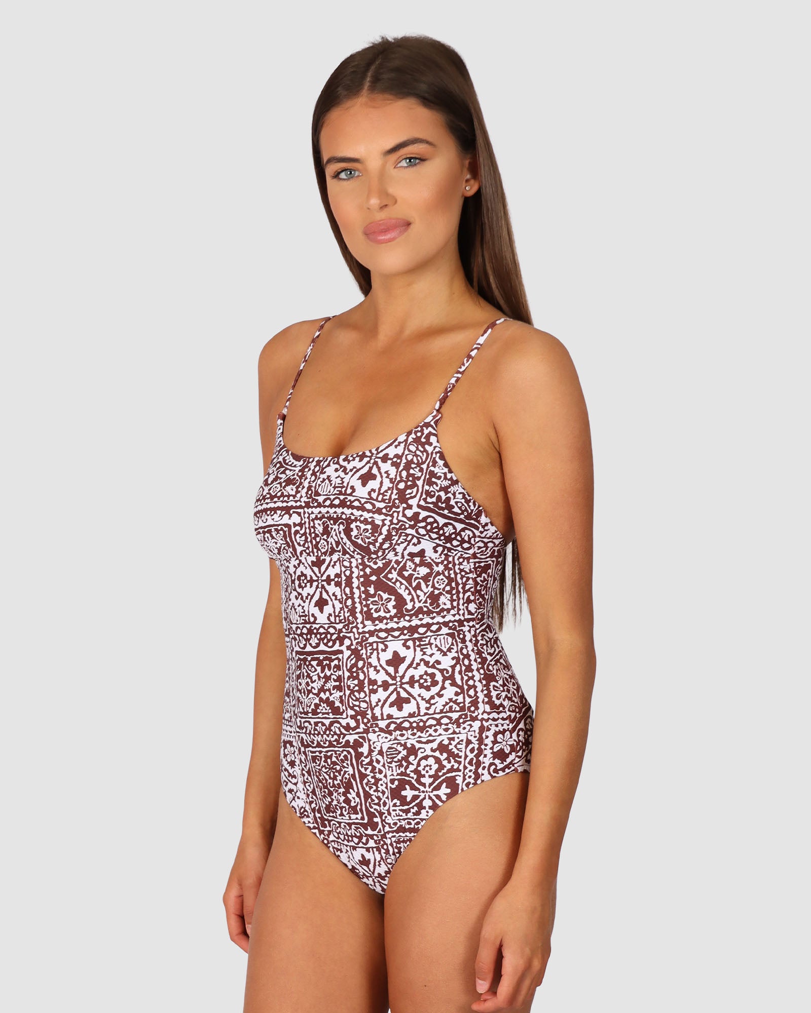 Havana Multi Fit Square One Piece Swimsuit