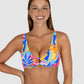 Grenada C-D Cup Ring Front Bikini Bra Top