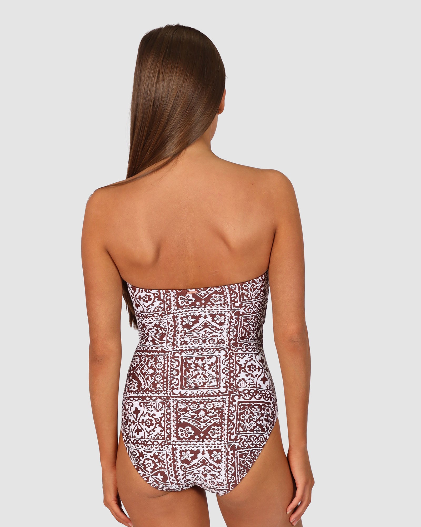 Havana Bandeau One Piece Swimsuit