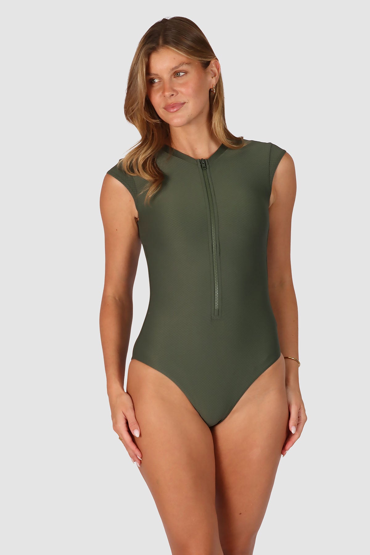 Rococco Zip Front Surfsuit Swimwear