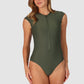 Rococco Zip Front Surfsuit Swimwear