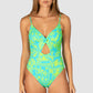 Cruz Del Mar Cut Out One Piece Swimsuit