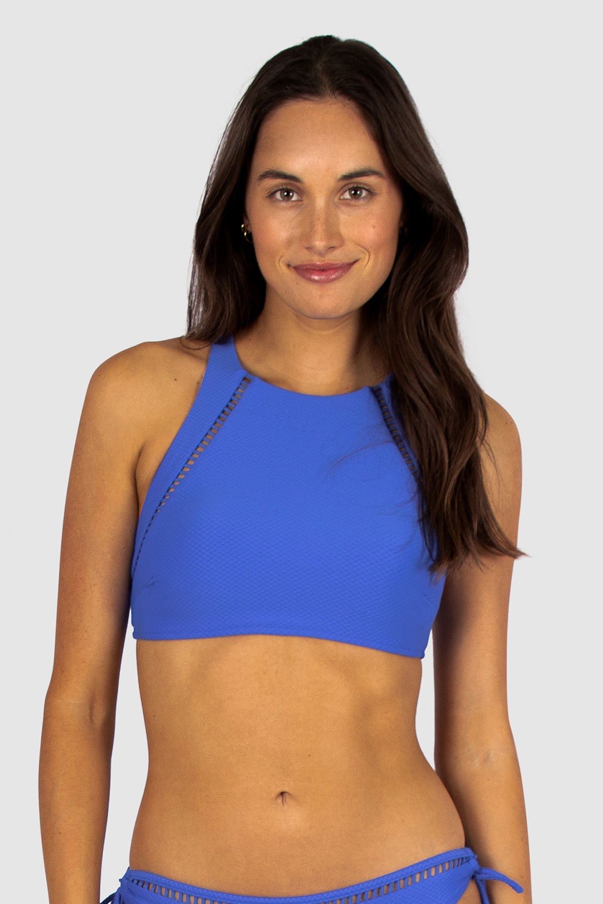 Rococco High Neck Bikini Bra Top