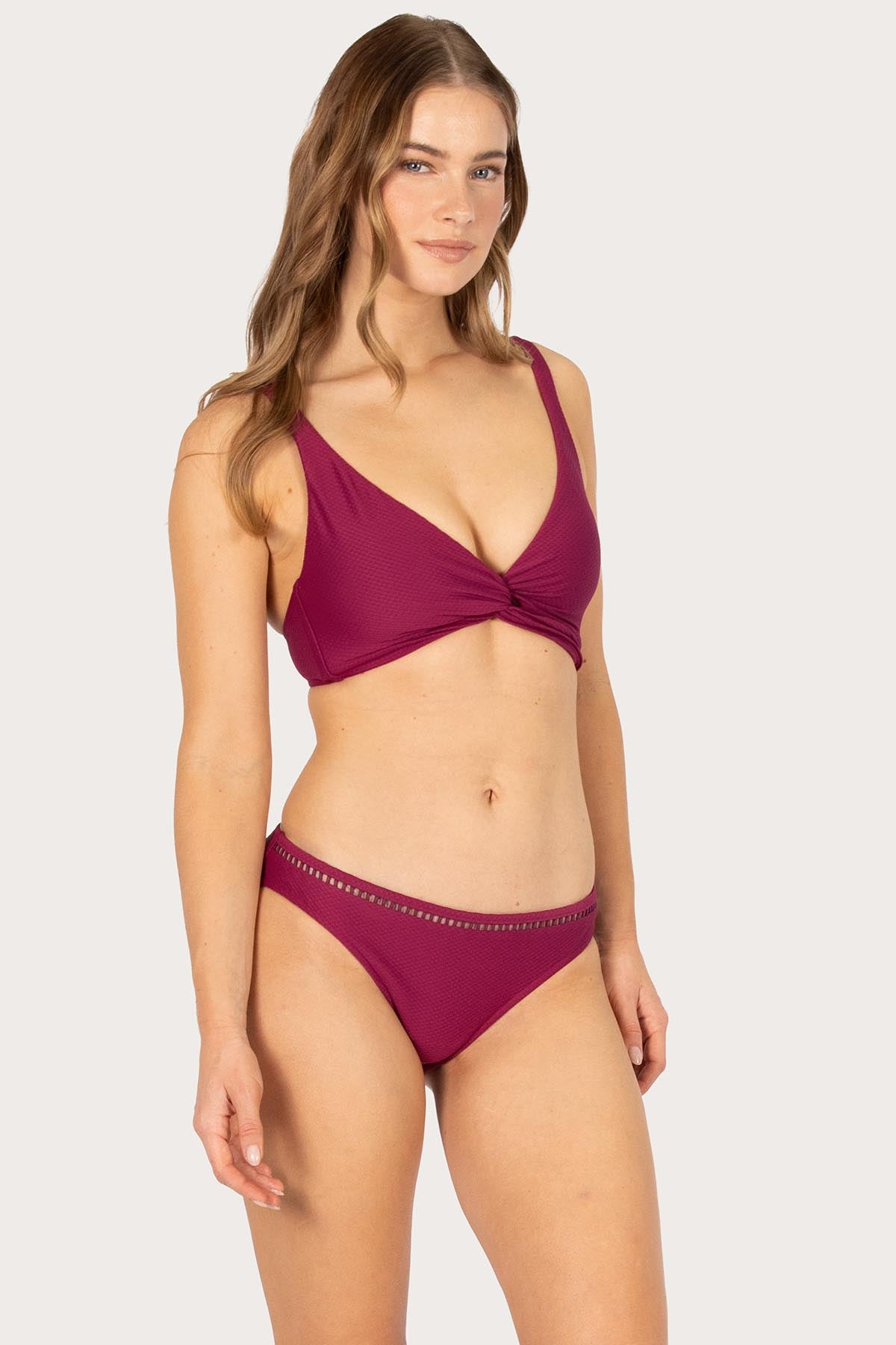 Rococco C/D Cup Twist Bikini Bra Top