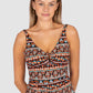 Morocco D-E Cup Singlet Top