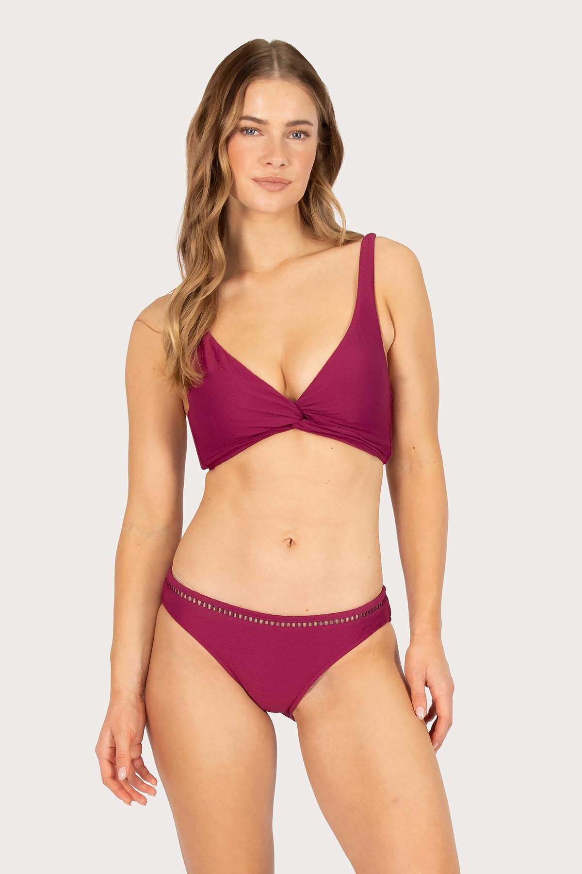 Rococco C/D Cup Twist Bikini Bra Top