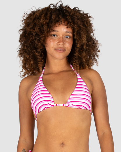 Capri Slide Triangle Bikini Bra Top