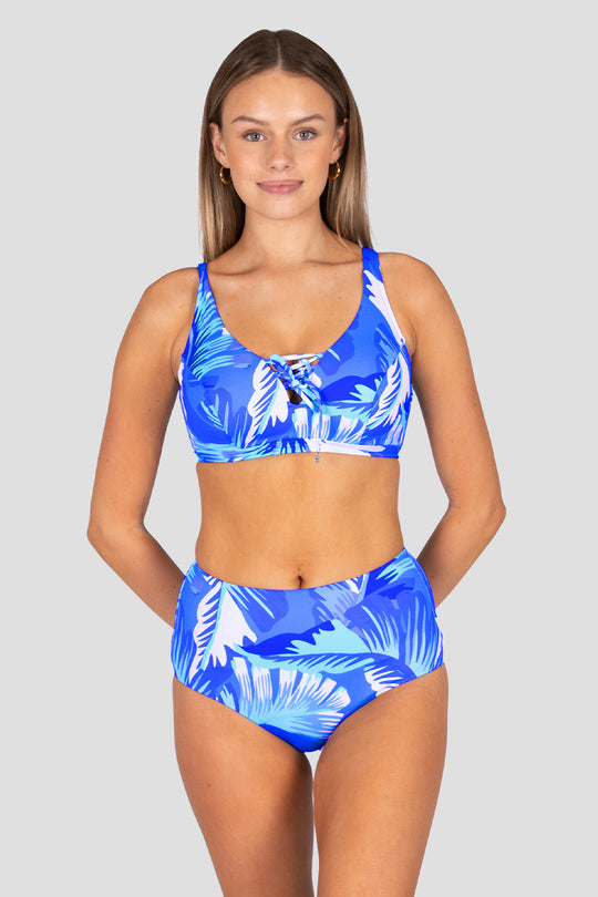 Kokomo F/G Cup Lace Up Bikini Bra Top