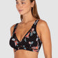 Spice Temple D/DD Cup Longline Bikini Bra Top
