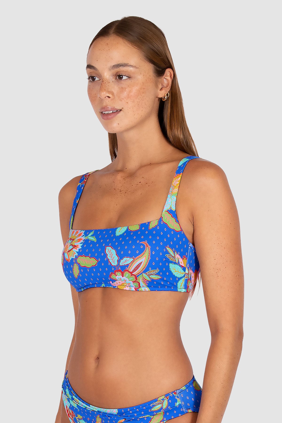 Spice Temple Square Bralette Bikini Bra Top