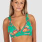 Spice Temple D/DD Cup Longline Bikini Bra Top