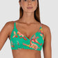 Spice Temple D/E Cup Wrap Bikini Bra Top