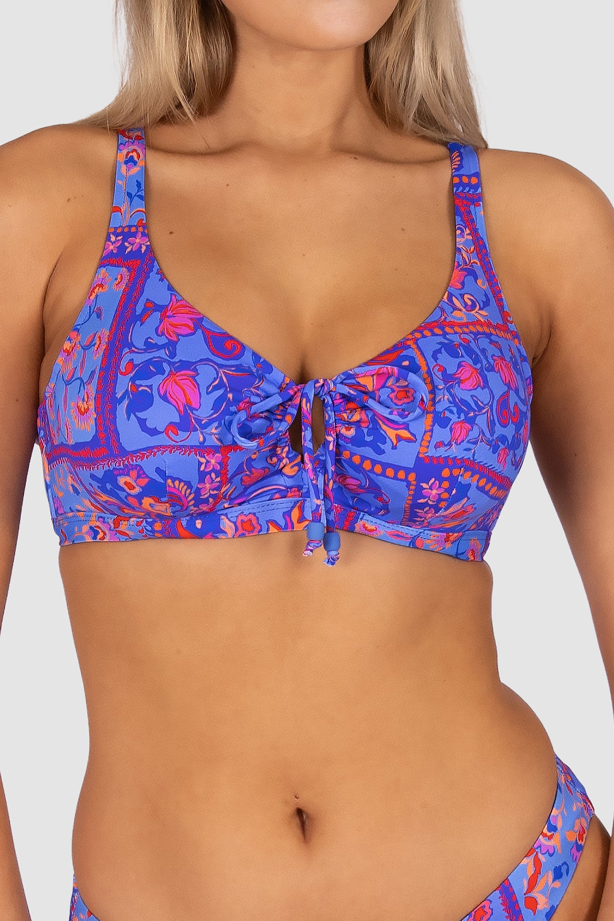 La Condesa D/E Cup Keyhole Bikini Bra Top