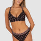 Kasbah F Cup Wrap Underwire Bikini Bra Top