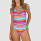 La Mer Halter Neck One Piece Swimsuit