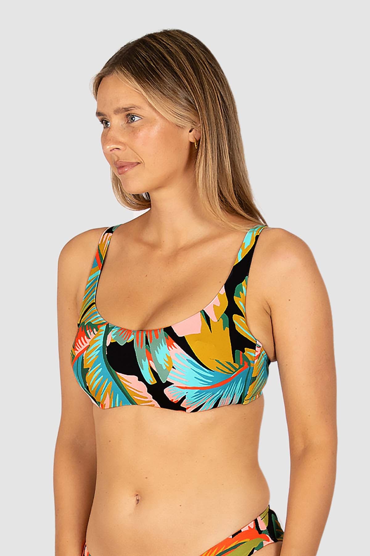 Kokomo Underwire Square Neck Bikni Bra Top