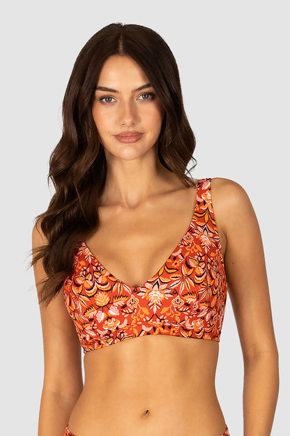 Free Spirit D/E Cup Underwire Bikini Bra Top