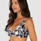Cruz Del Mar D/DD Longline Bikni Bra Top