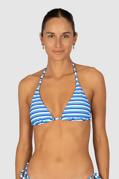 Capri Slide Triangle Bikini Bra Top