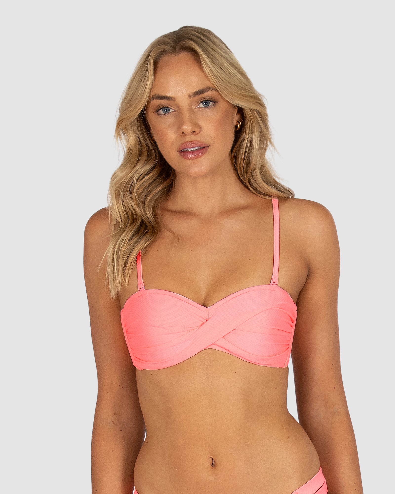 Rococco Twist Bandeau Bikini Bra Top