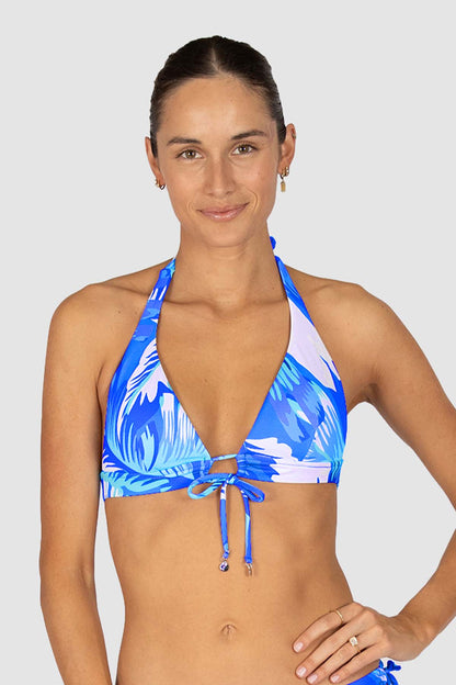 Kokomo Longline Halter Bikini Bra Top