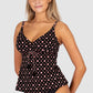 Kasbah D/E Cup Ruched Front Singlet Top