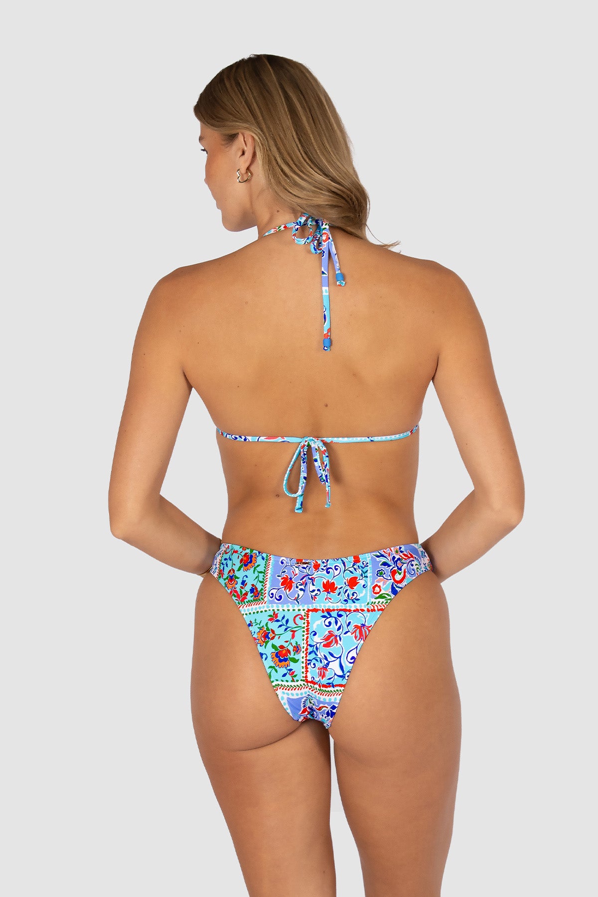 La Condesa Cheeky High Cut Bikini Bottom